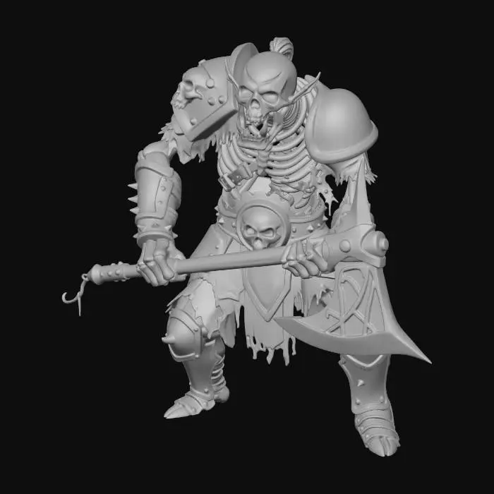 3D model for Bonecrusher Warrior