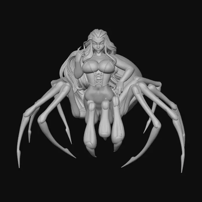 3D model for Spider Sorceress