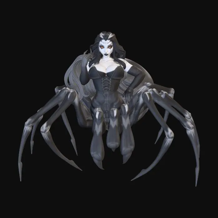 3D model for Spider Sorceress