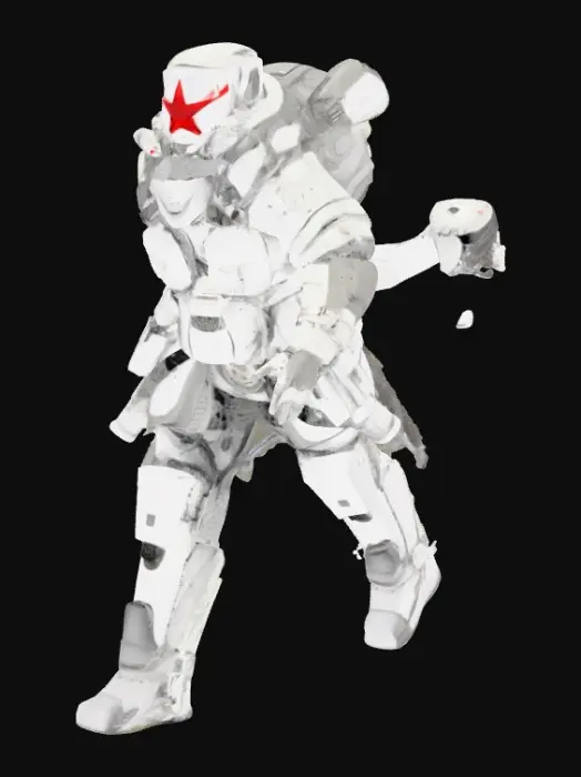 3D model for Cybernetic Ronin