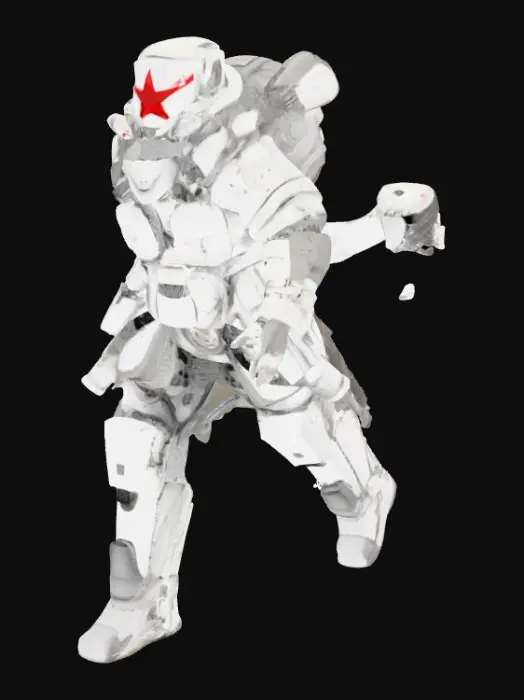 3D model for Cybernetic Ronin