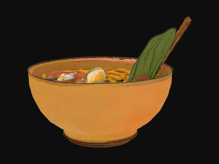 3D model for Bowl of Ramen Delight