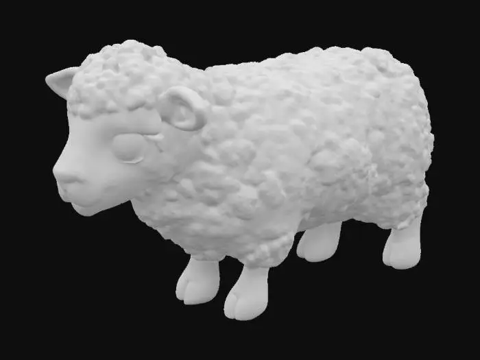 3D model for Fuzzy Lambkin