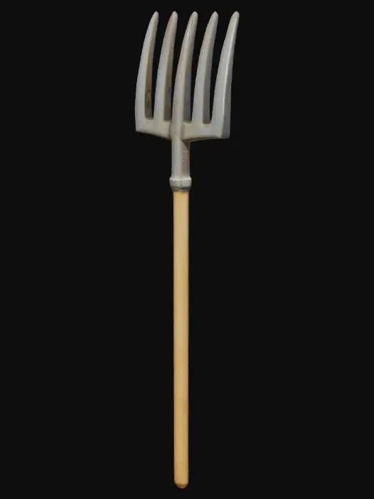 3D model for Pitchfork Illustration