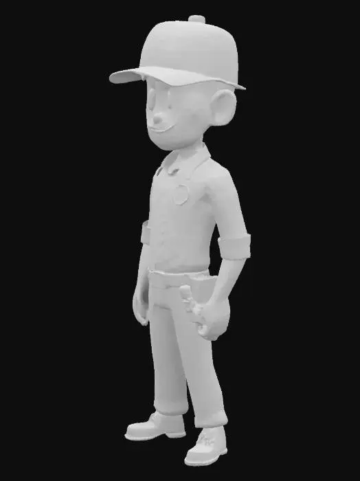 3D model for Engineer Character