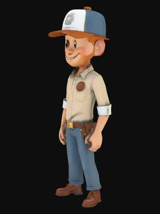 3D model for Engineer Character