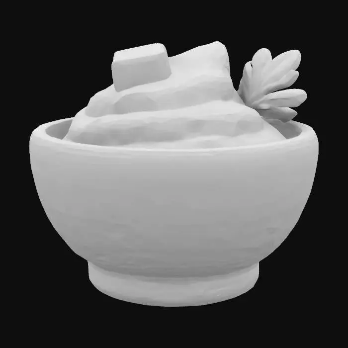 3D model for Creamy Delight