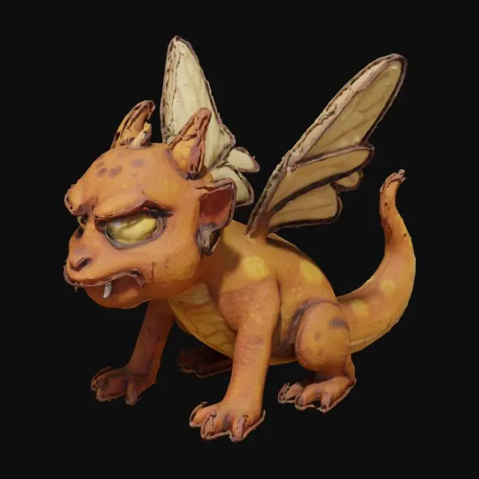 3D model for Grumpy Goblin Flyer