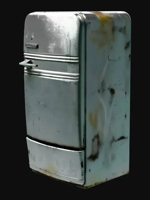 3D model for Retro Fridge
