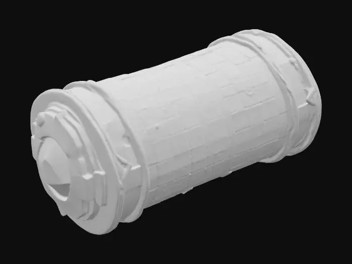 3D model for Cryptex Puzzle, #PBR#