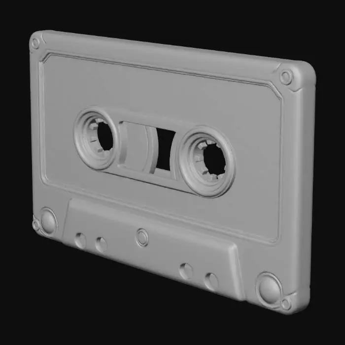 3D model for Cassette Confession