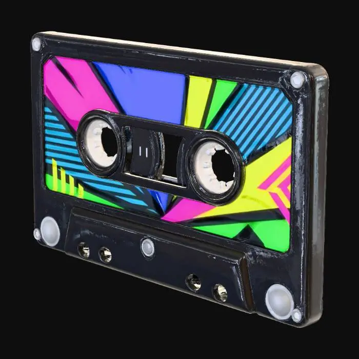 3D model for Cassette Confession