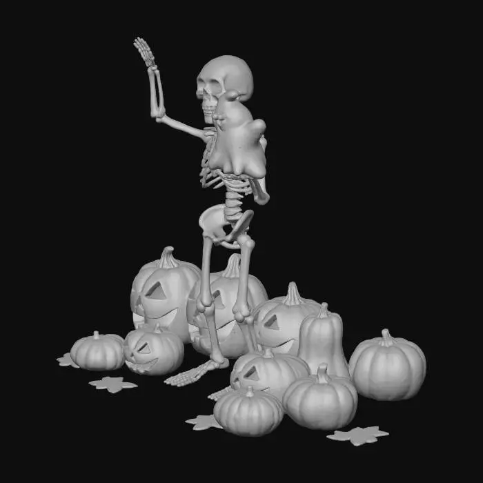 3D model for Halloween Harmony, #Halloween2025#
