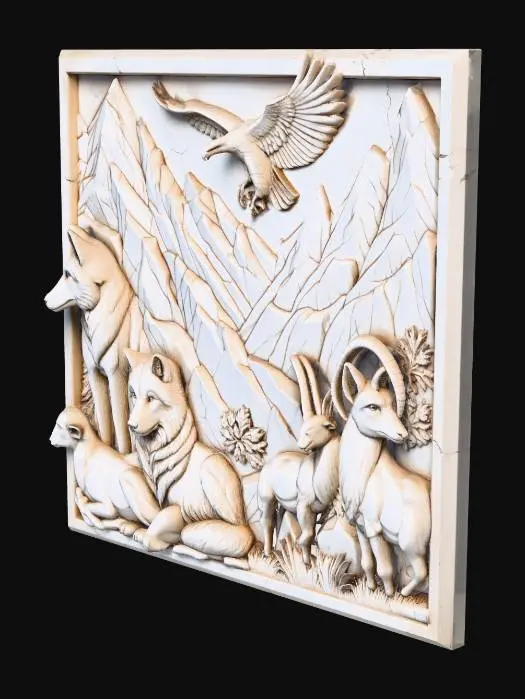 3D model for Mountain Harmony