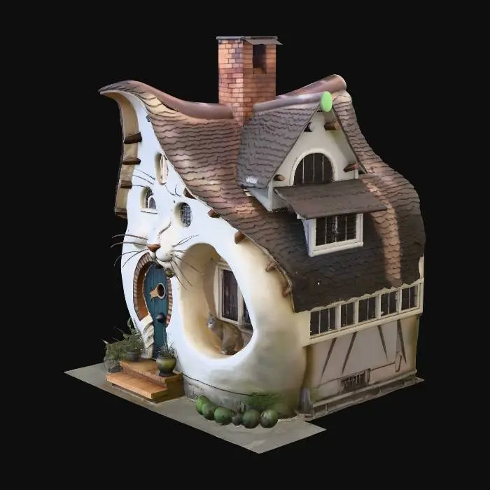 3D model for Cat Cottage