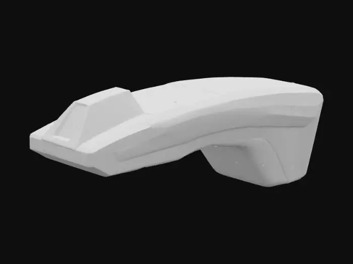 3D model for Tractor Facelift Concept