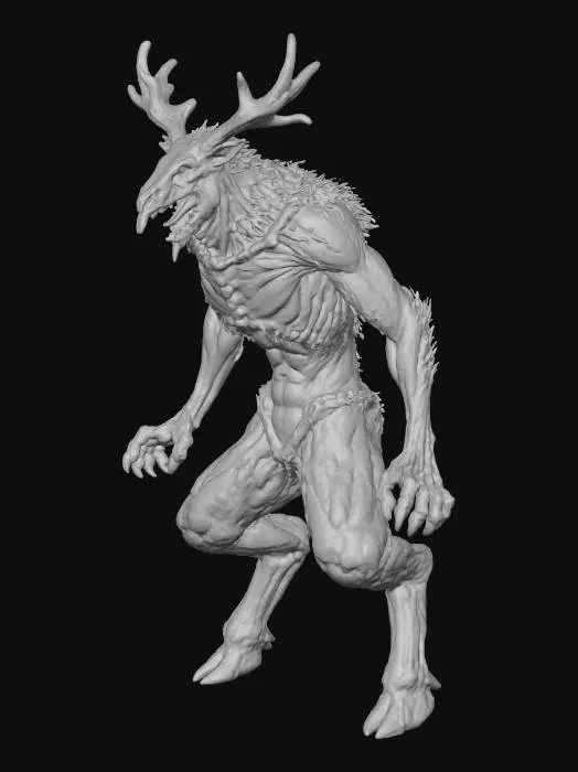 3D model for Wendigo Nightmares