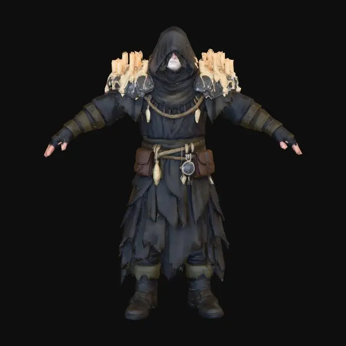 3D model for Candlelit Enigma