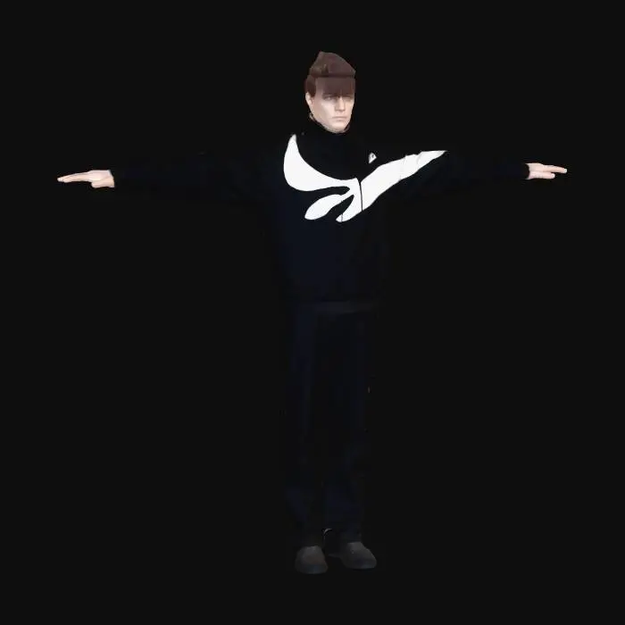 3D model for Leaning Figure in the Park