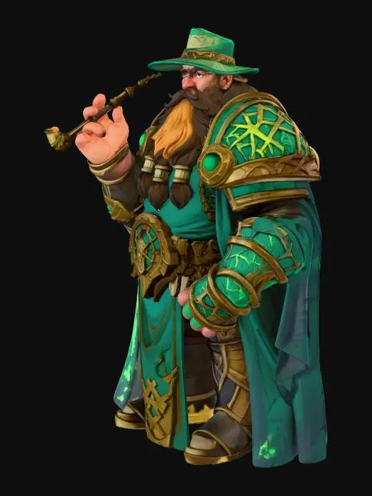 3D model for Forest Sage