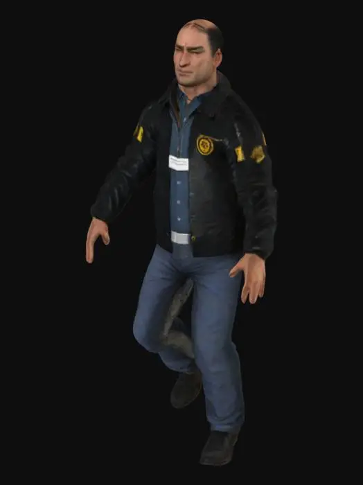 3D model for FBI Agent Model