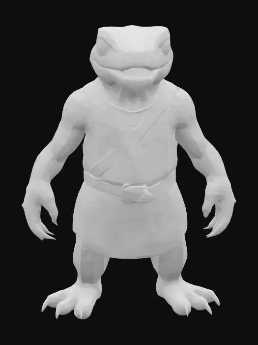 3D model for Lizard Sentinel