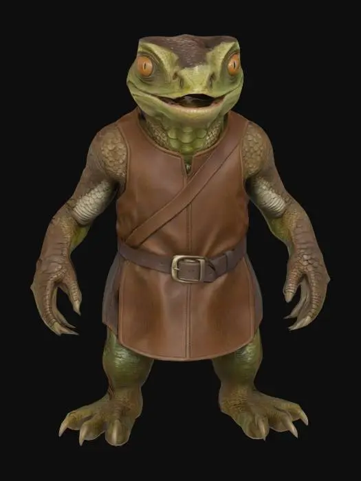 3D model for Lizard Sentinel