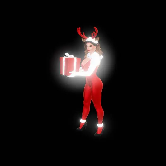 3D model for Holiday Gift Delivery