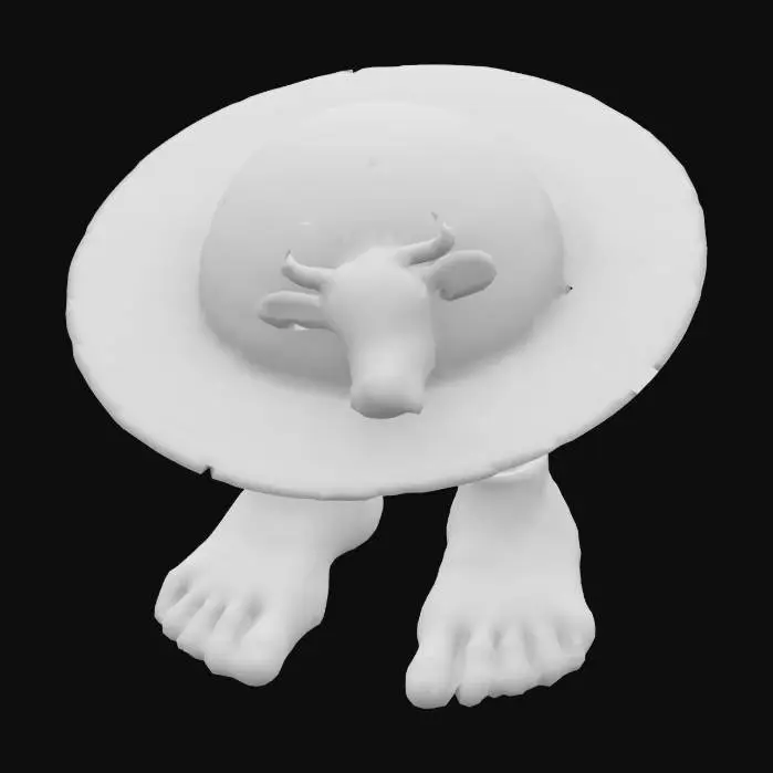 3D model for La Vaca Saturno Saturnita