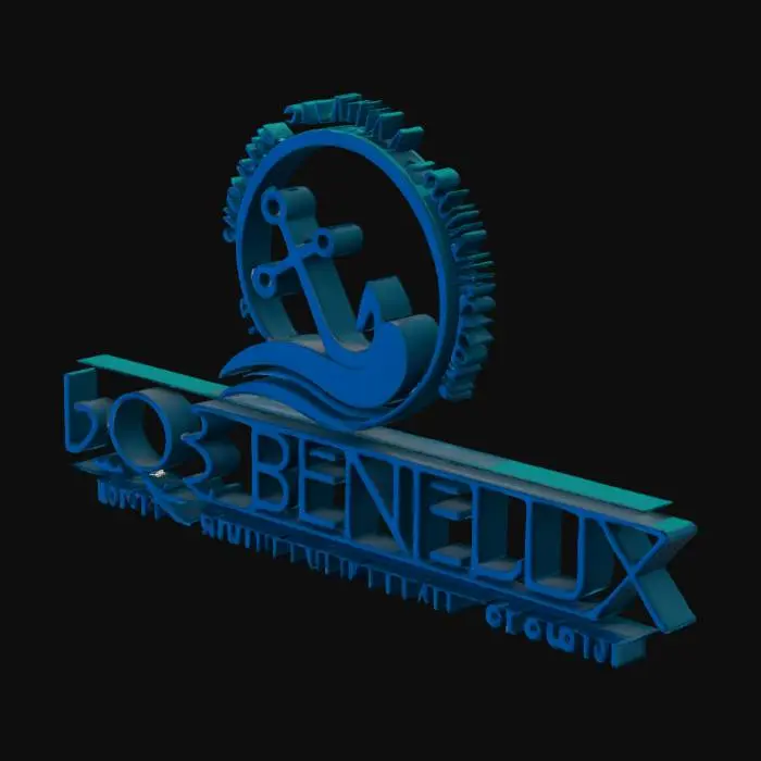 3D model for BQS Benelux Logo