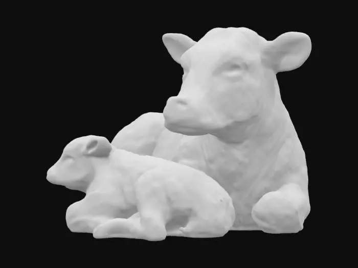 3D model for Cow and Calf Resting