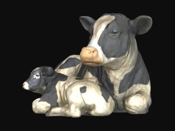3D model for Cow and Calf Resting