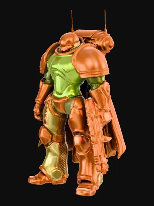 3D model for warhammer ultra marine