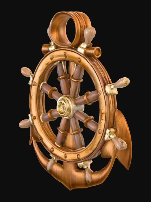 3D model for Anchor Helm Emblem
