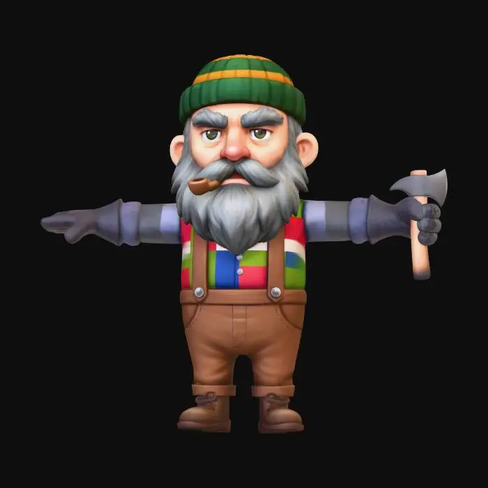 3D model for Lumberjack