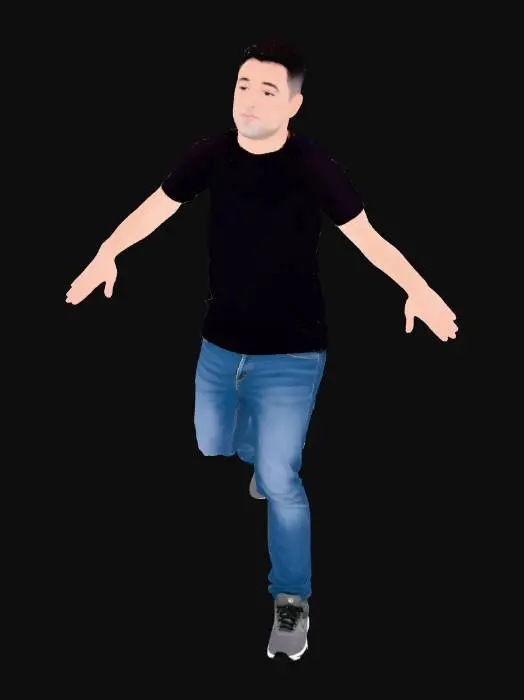 3D model for Arms Outstretched