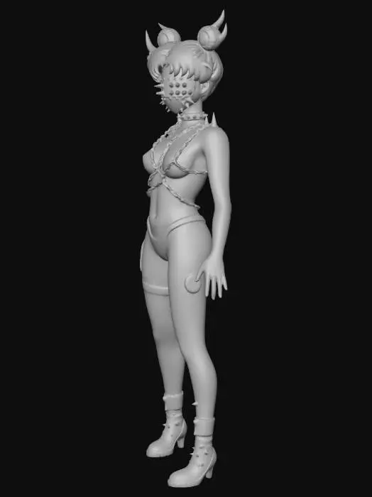 3D model for Sailor Punk Chaos