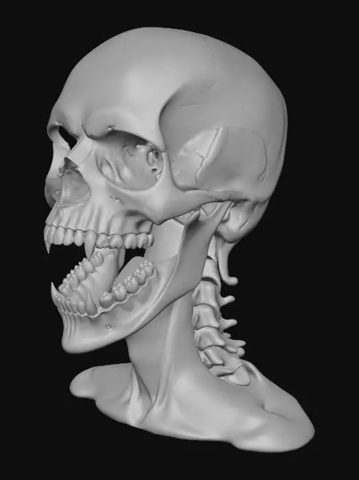 3D model for Metallic Fang Machinery