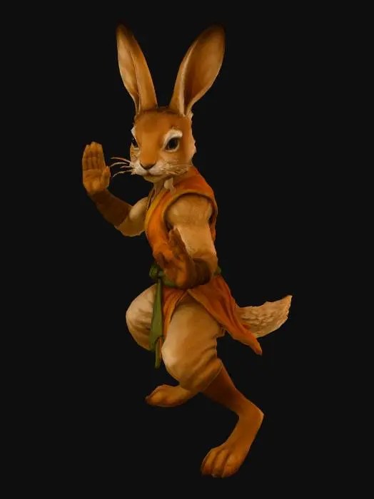 3D model for Martial Hare