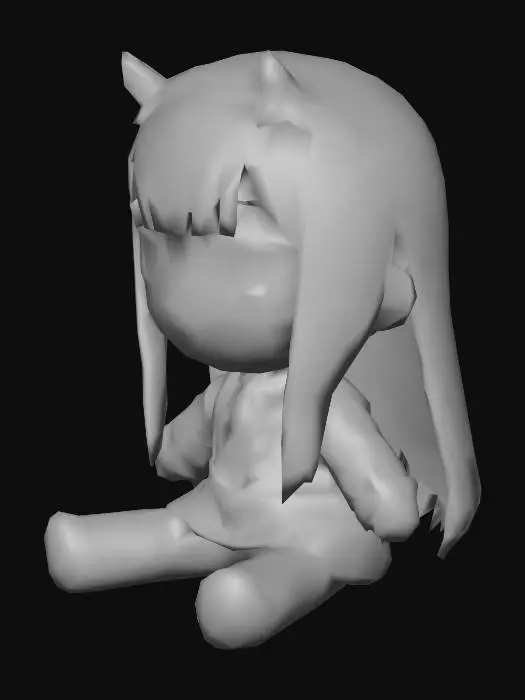 3D model for zero two