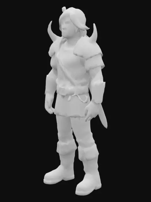3D model for Warrior