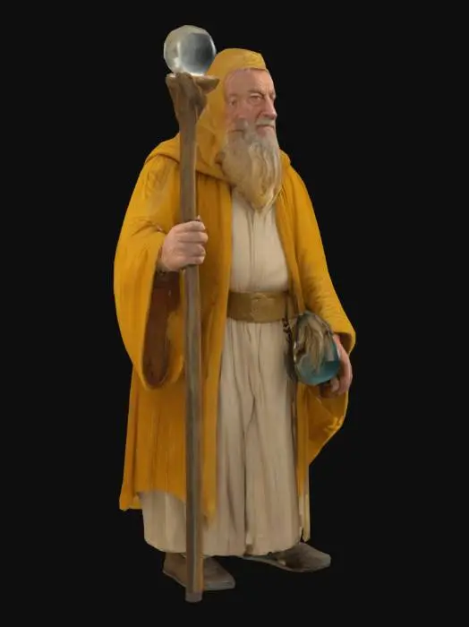 3D model for The Wandering Sage