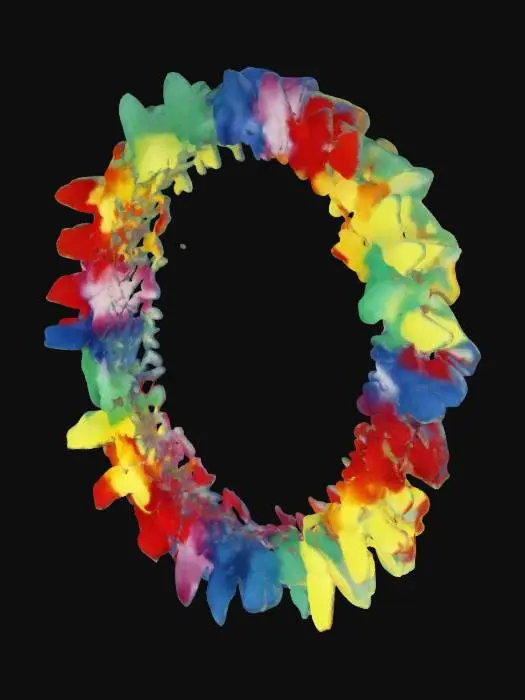 3D model for Rainbow Lei