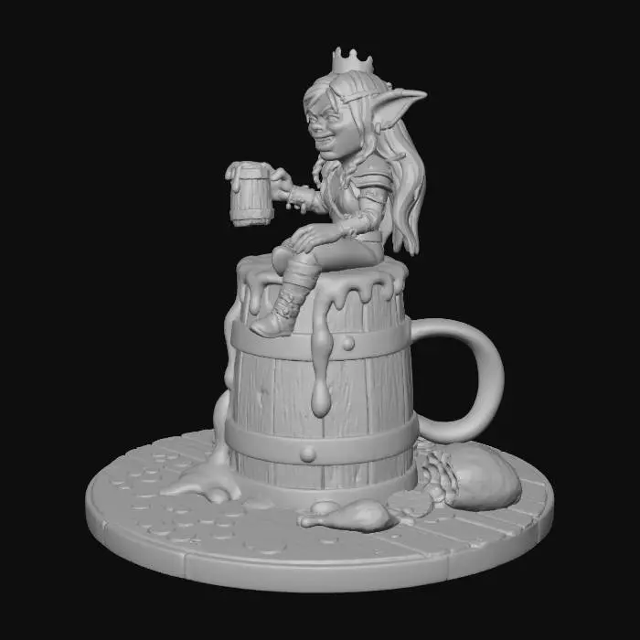 3D model for Goblin Tavern Feast