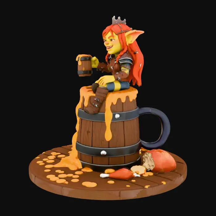 3D model for Goblin Tavern Feast