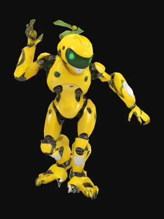 3D model for Lemon Bot