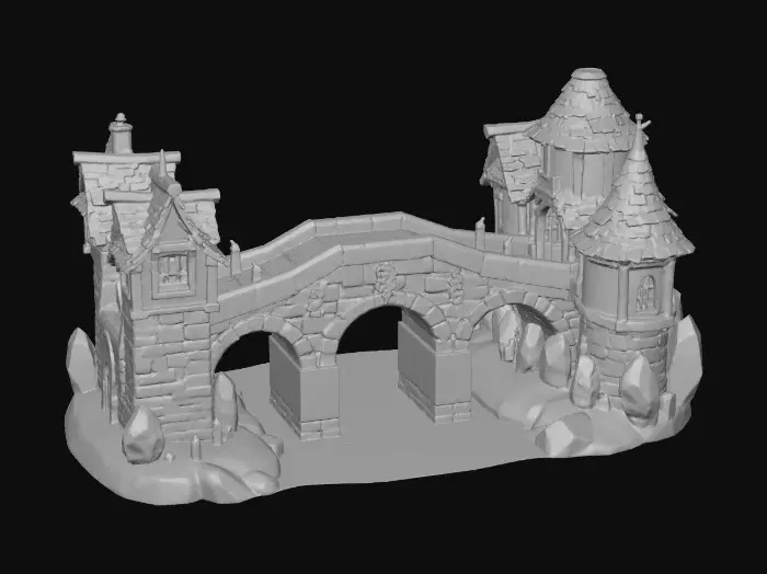 3D model for Enchanted Bridge of Mysteries