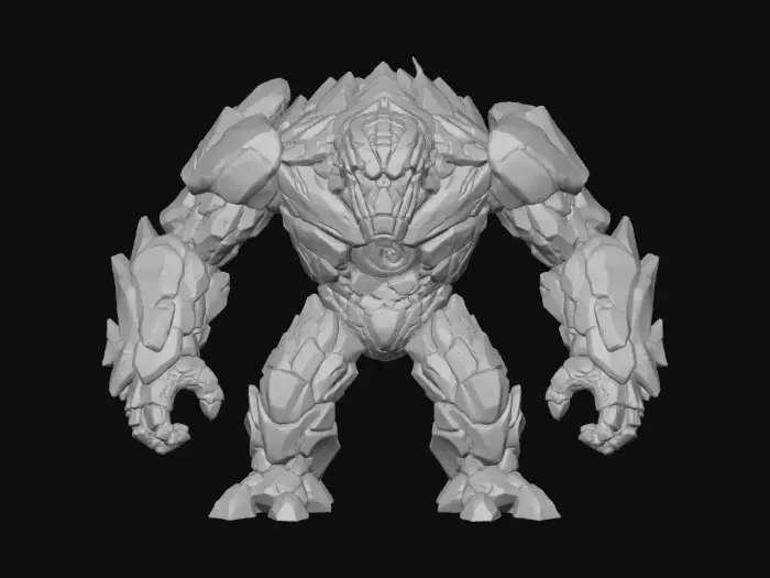 3D model for Rock Colossus