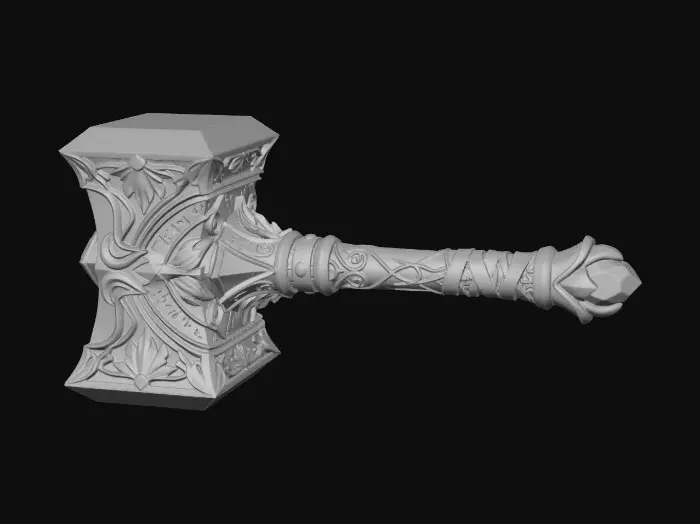 3D model for Mystic Hammer