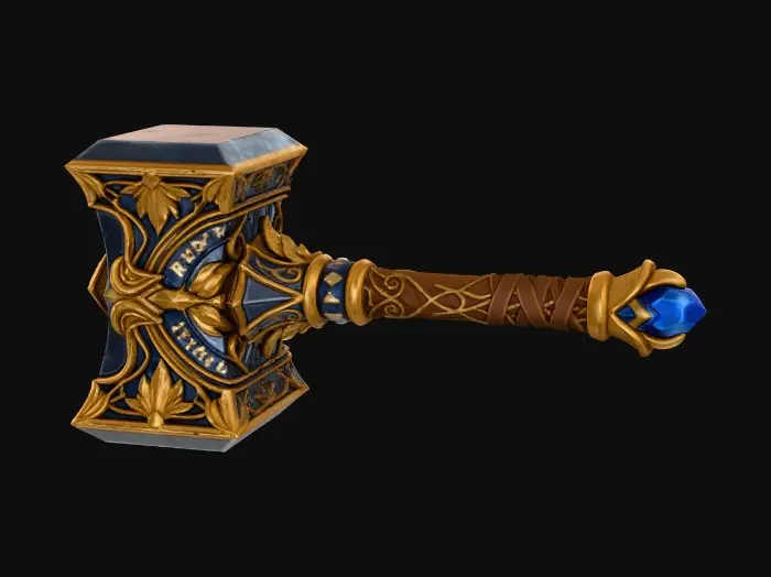 3D model for Mystic Hammer